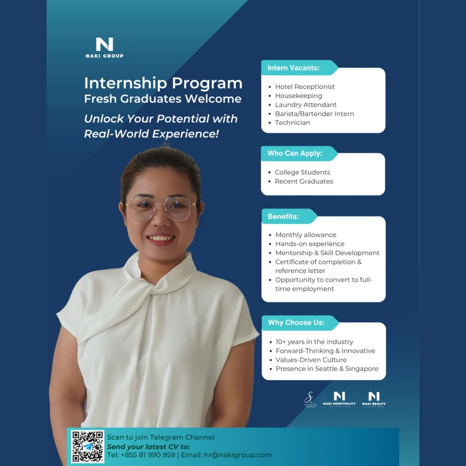 Hospitality & Operations Internship Program — Naki Group
