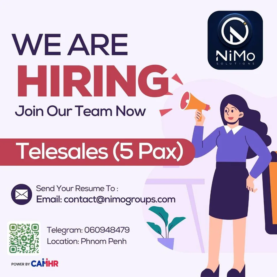 Telesales Executive (5 Openings) — NiMo SOLUTIONS