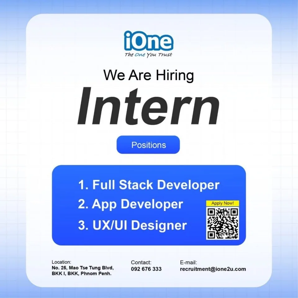 Full Stack Developer Intern | App Developer Intern | UX/UI Designer Intern